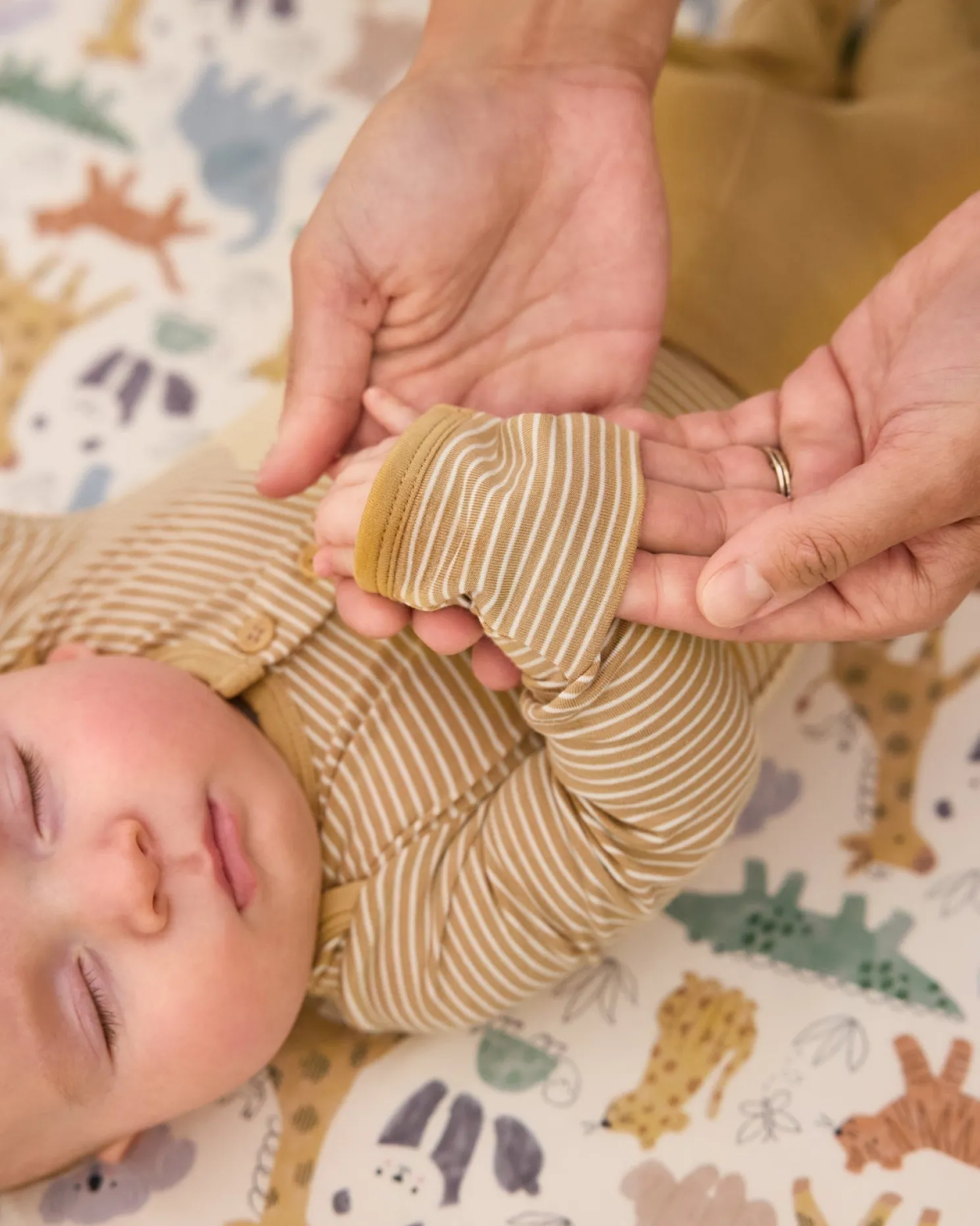 Hazelwood Stripe Henley Bodysuit