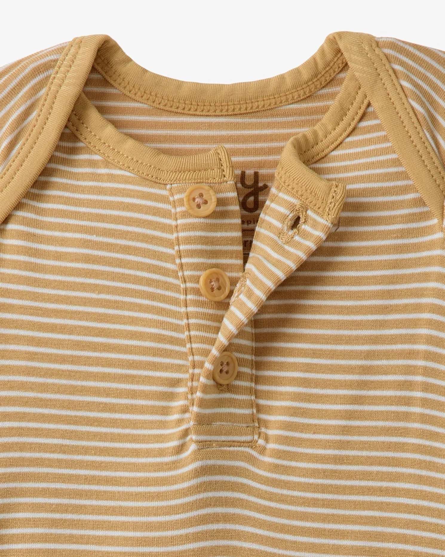 Hazelwood Stripe Henley Bodysuit