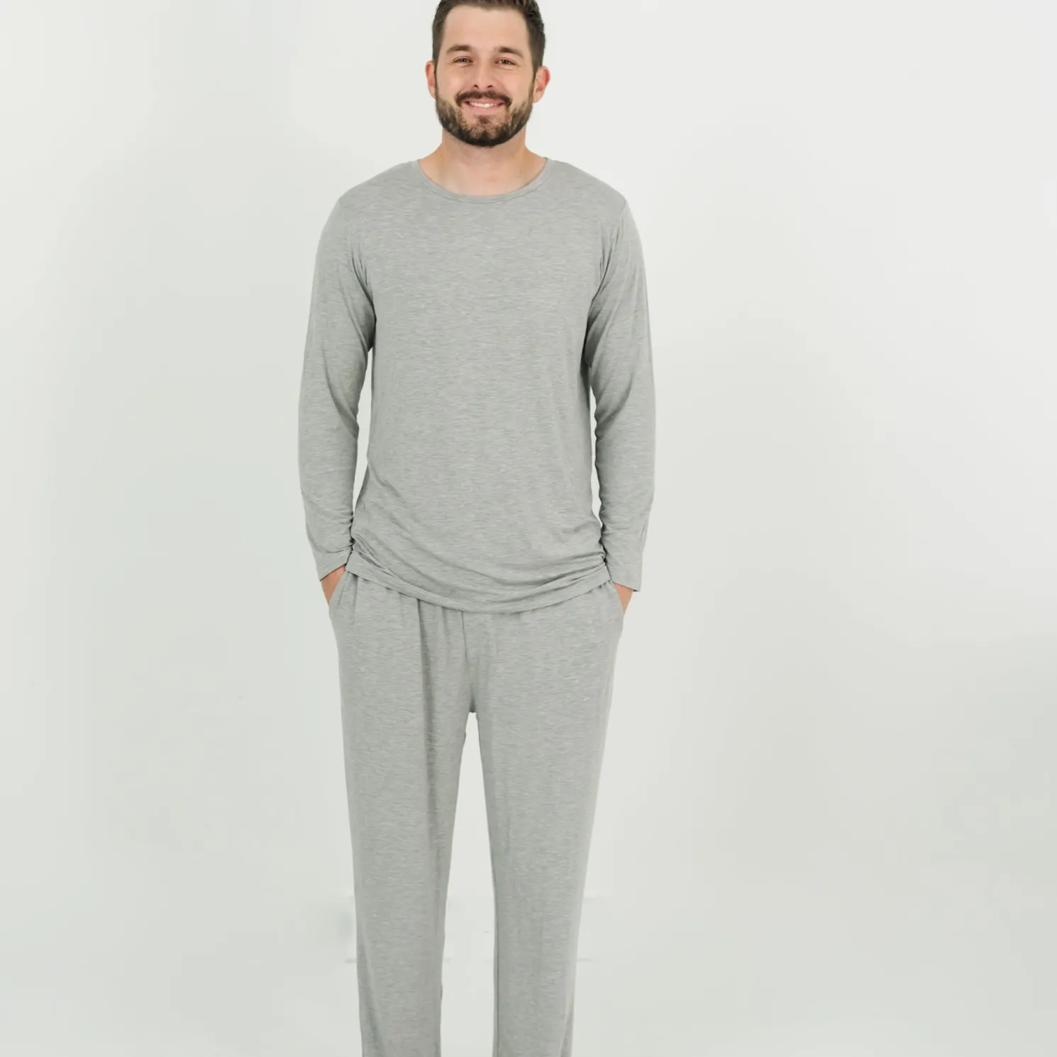 Heather Gray Men's Pajama Pants