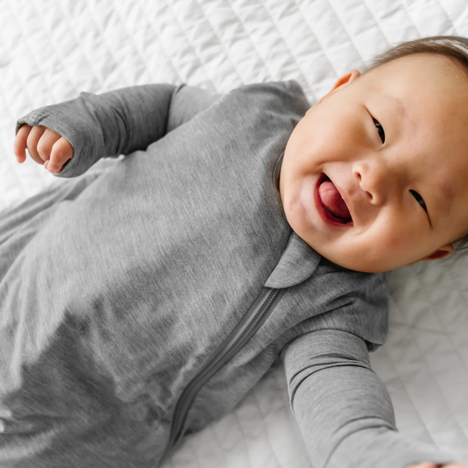 Heather Gray Sleepy Bag