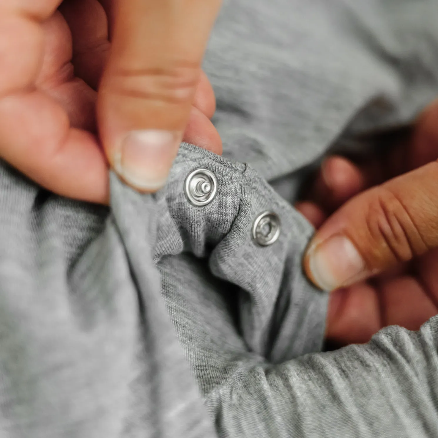 Heather Gray Sleepy Bag