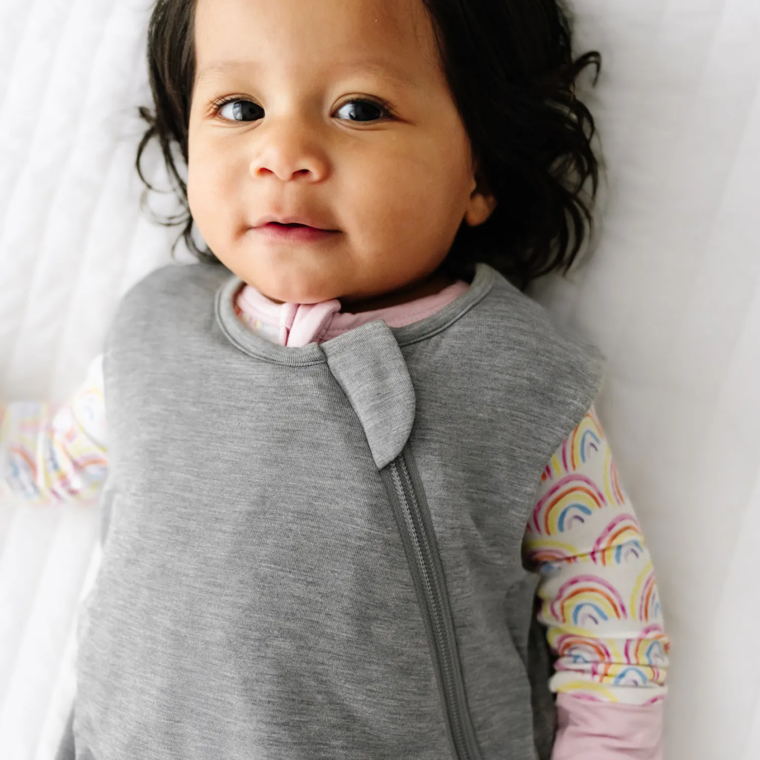 Heather Gray Sleepy Bag