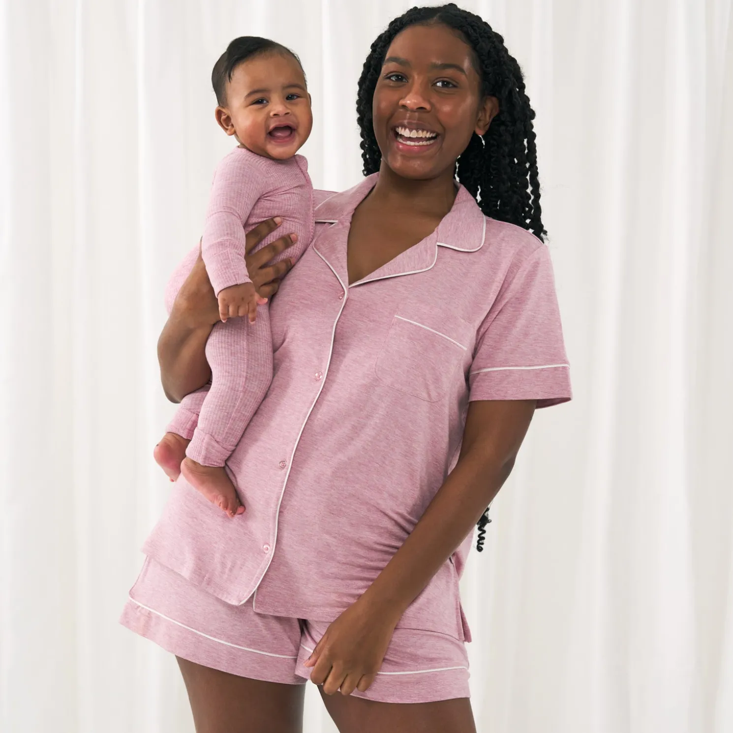 Heather Mauve Women's Pajama Set