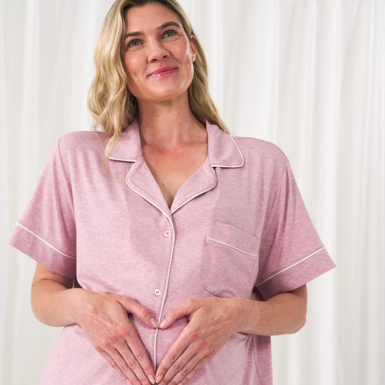 Heather Mauve Women's Pajama Set