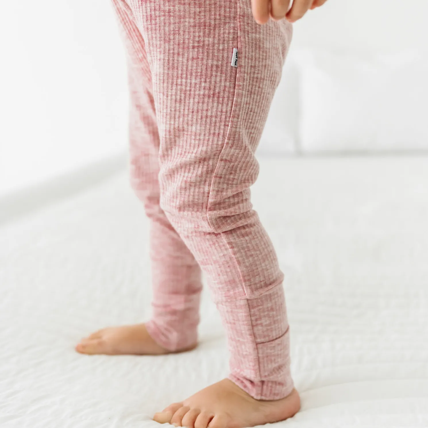 Heather Mauve Ribbed Zippy