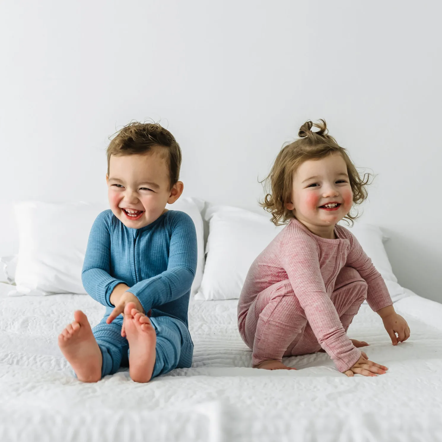 Heather Mauve Ribbed Zippy