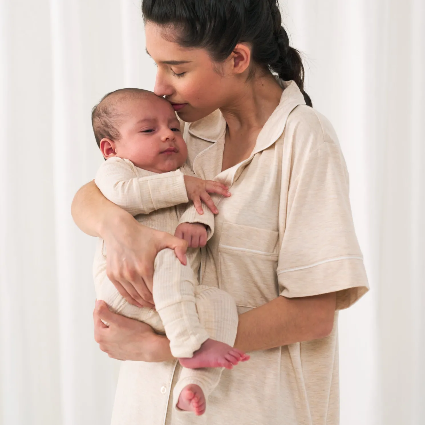 Heather Oatmeal Women's Pajama Set