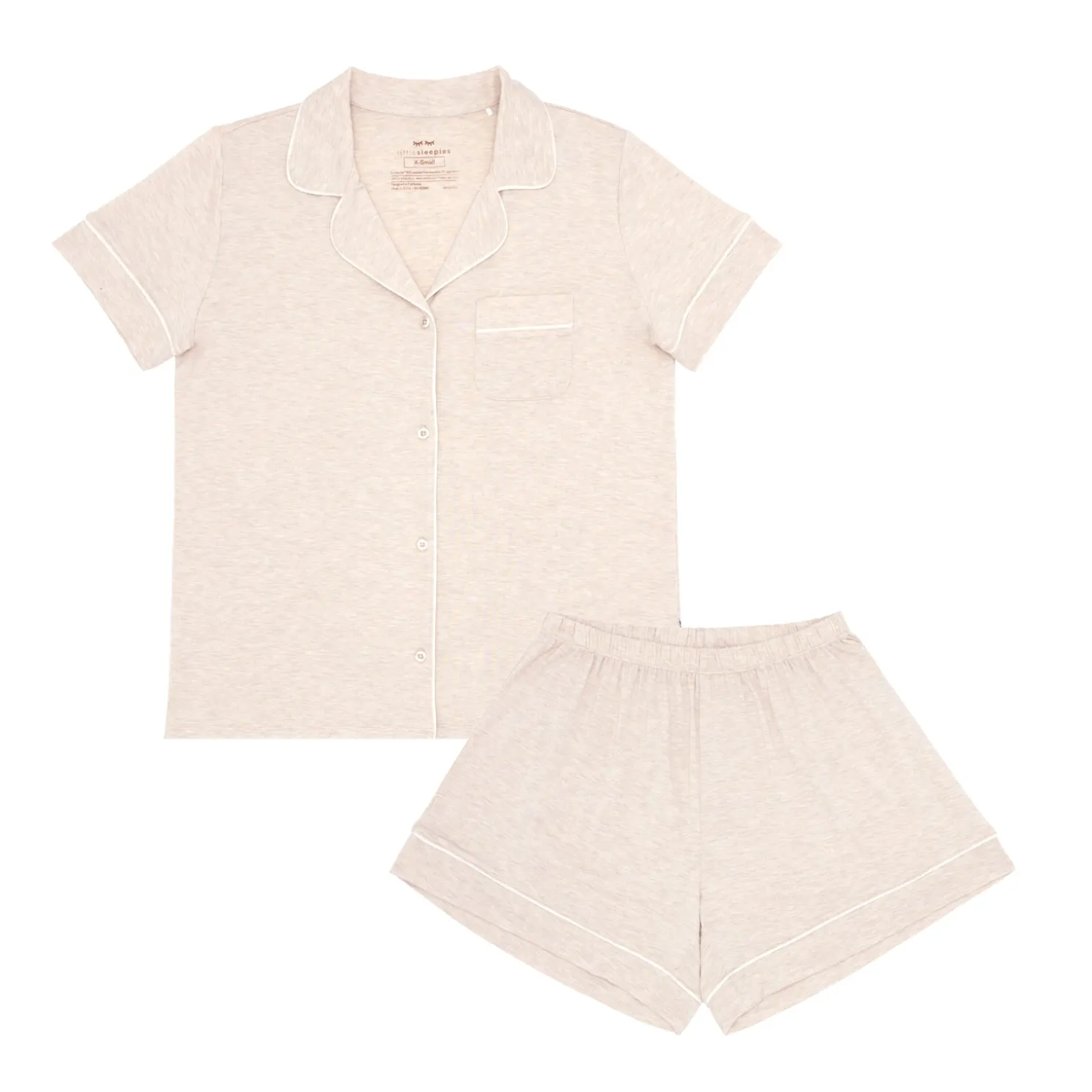 Heather Oatmeal Women's Pajama Set