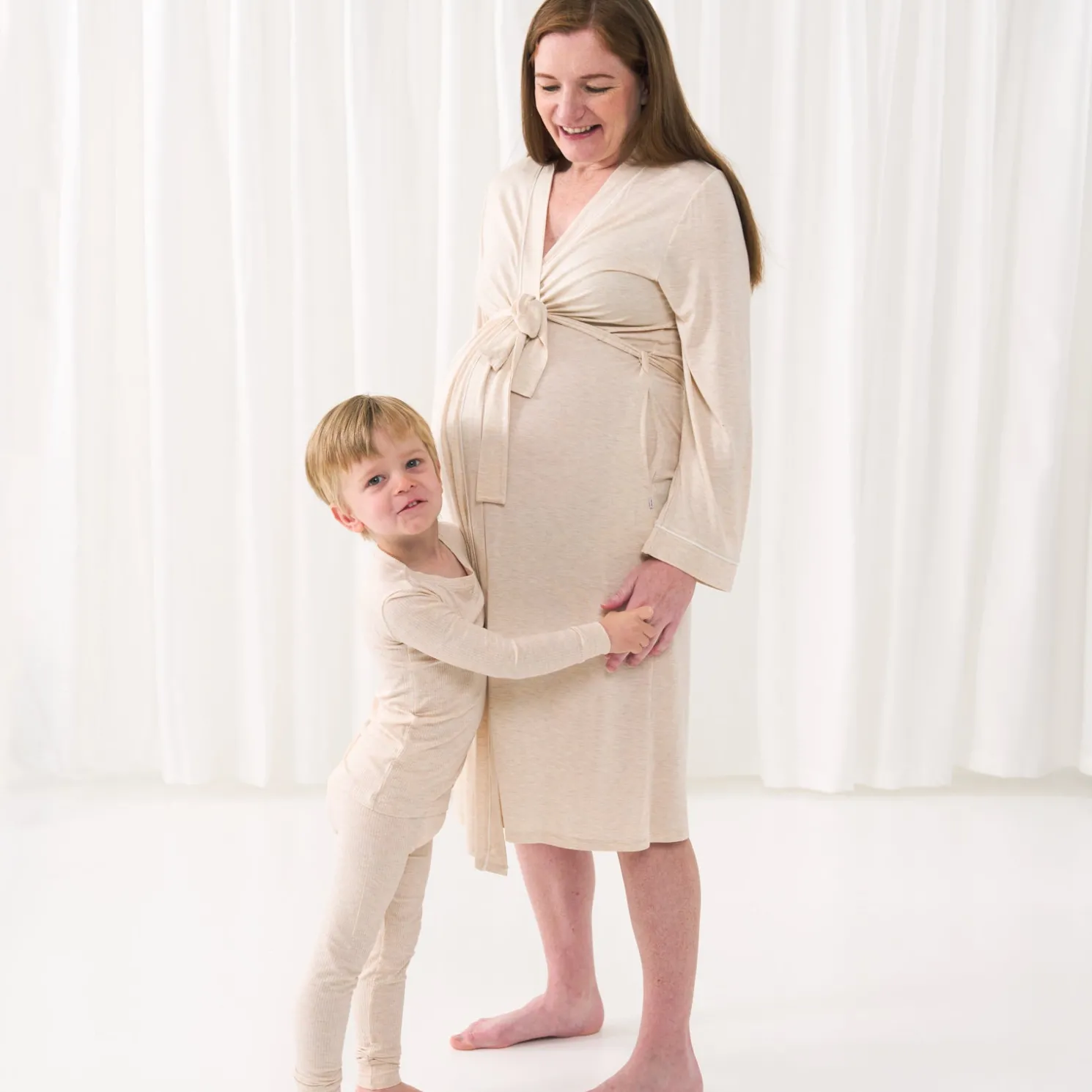 Heather Oatmeal Women's Robe