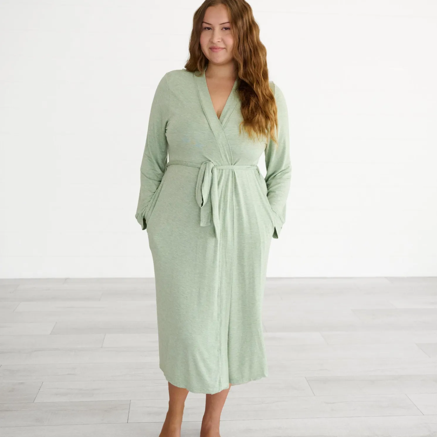 Heather Sage Women's Robe