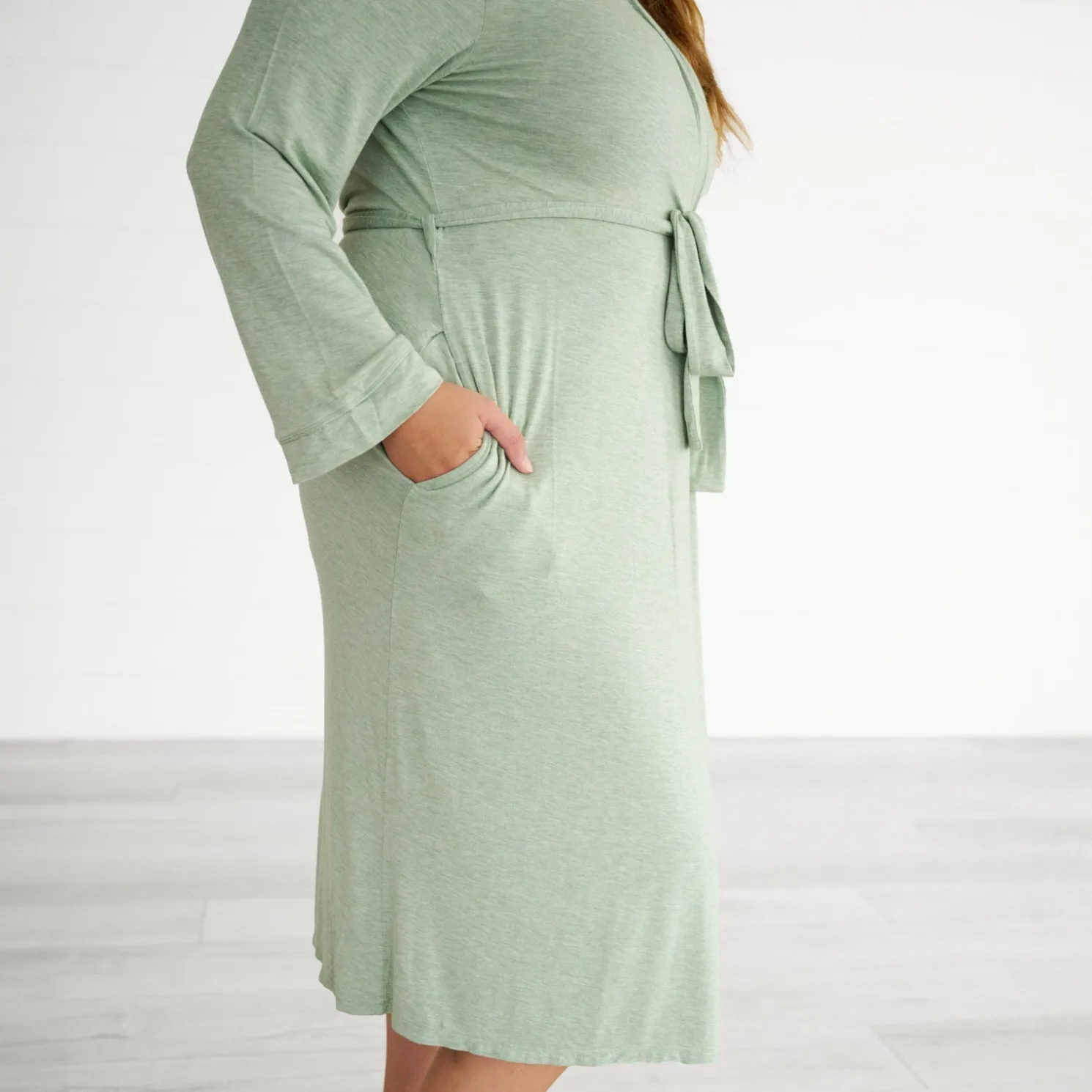 Heather Sage Women's Robe