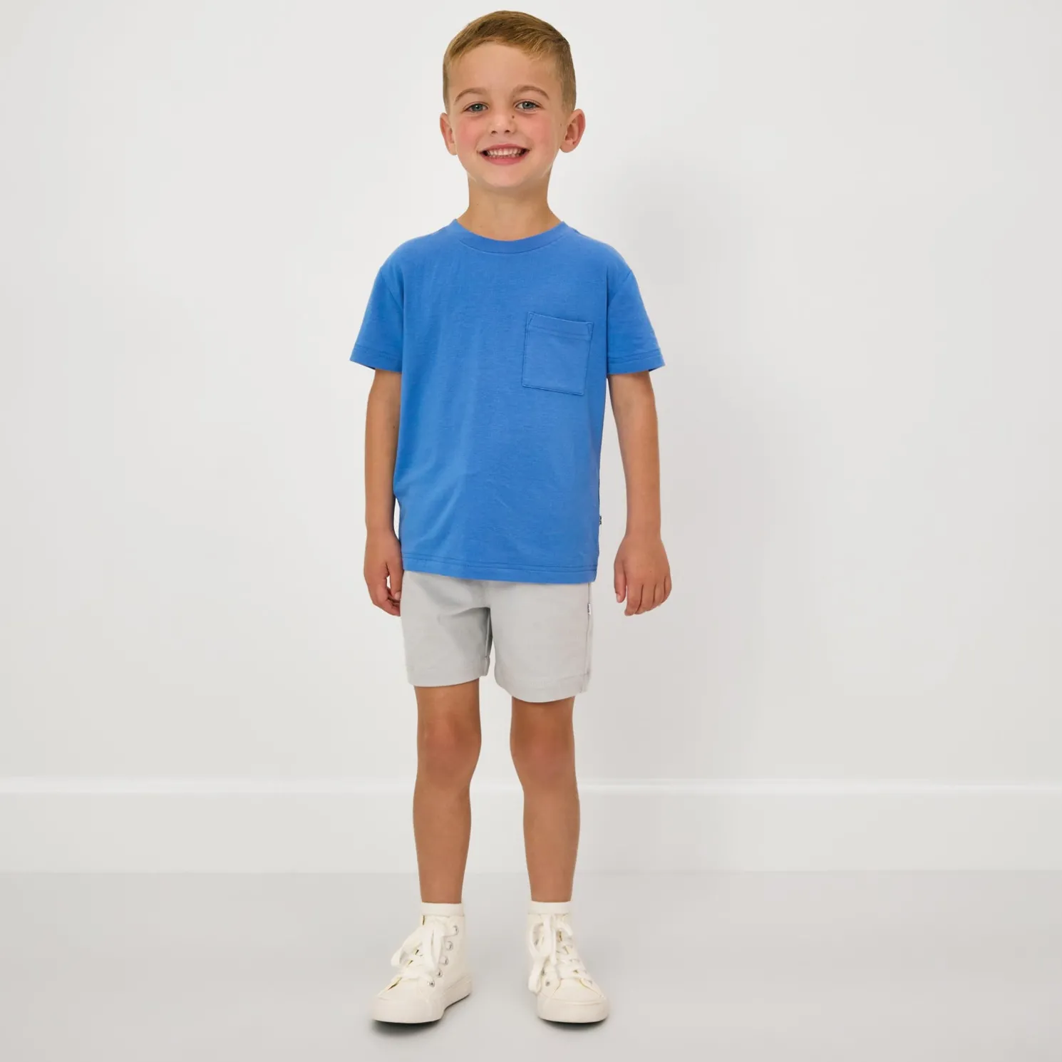 Jay Blue Relaxed Pocket Tee