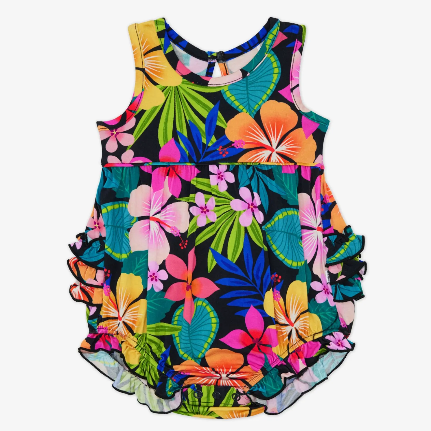 Jungle Blooms Bubble Romper