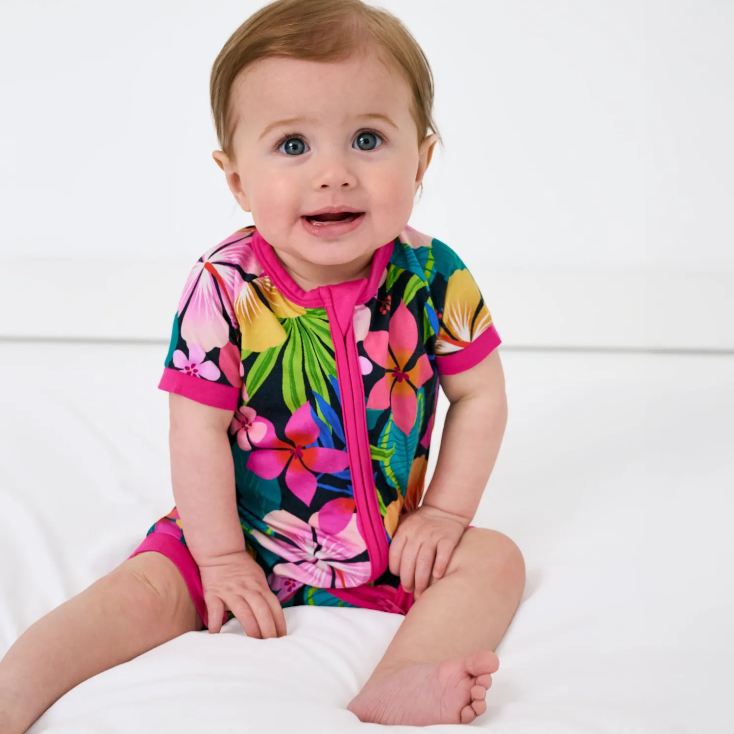 Jungle Blooms Shorty Zippy