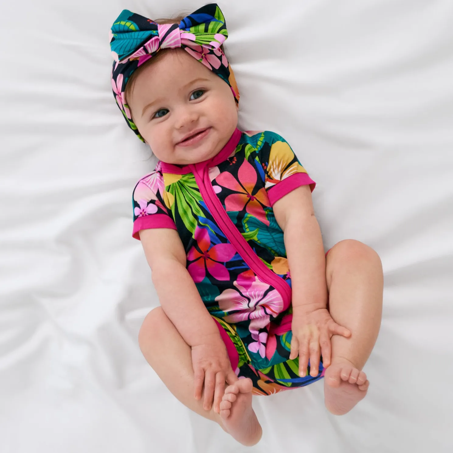 Jungle Blooms Shorty Zippy