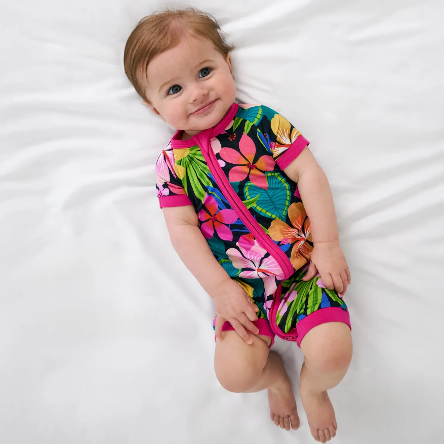 Jungle Blooms Shorty Zippy