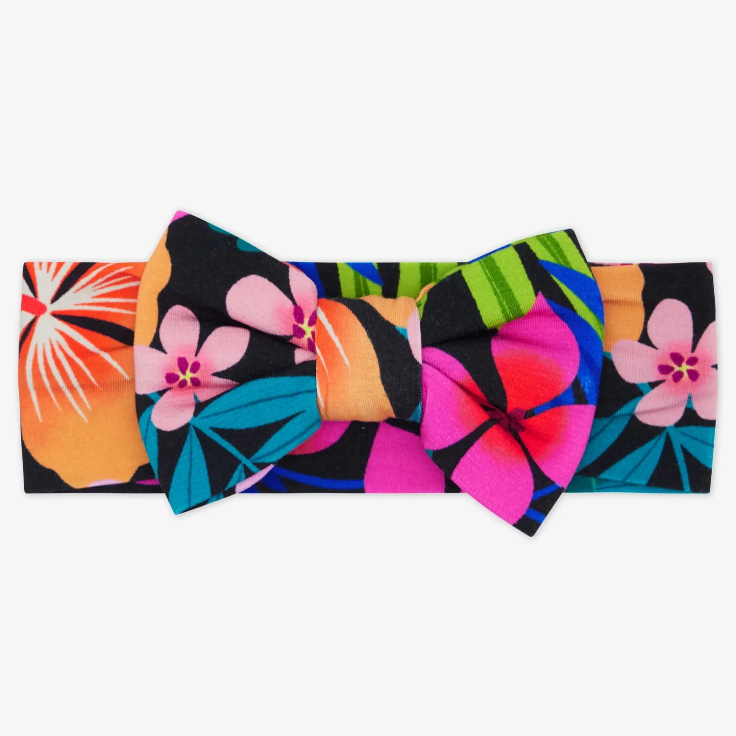 Jungle Blooms Luxe Bow Headband