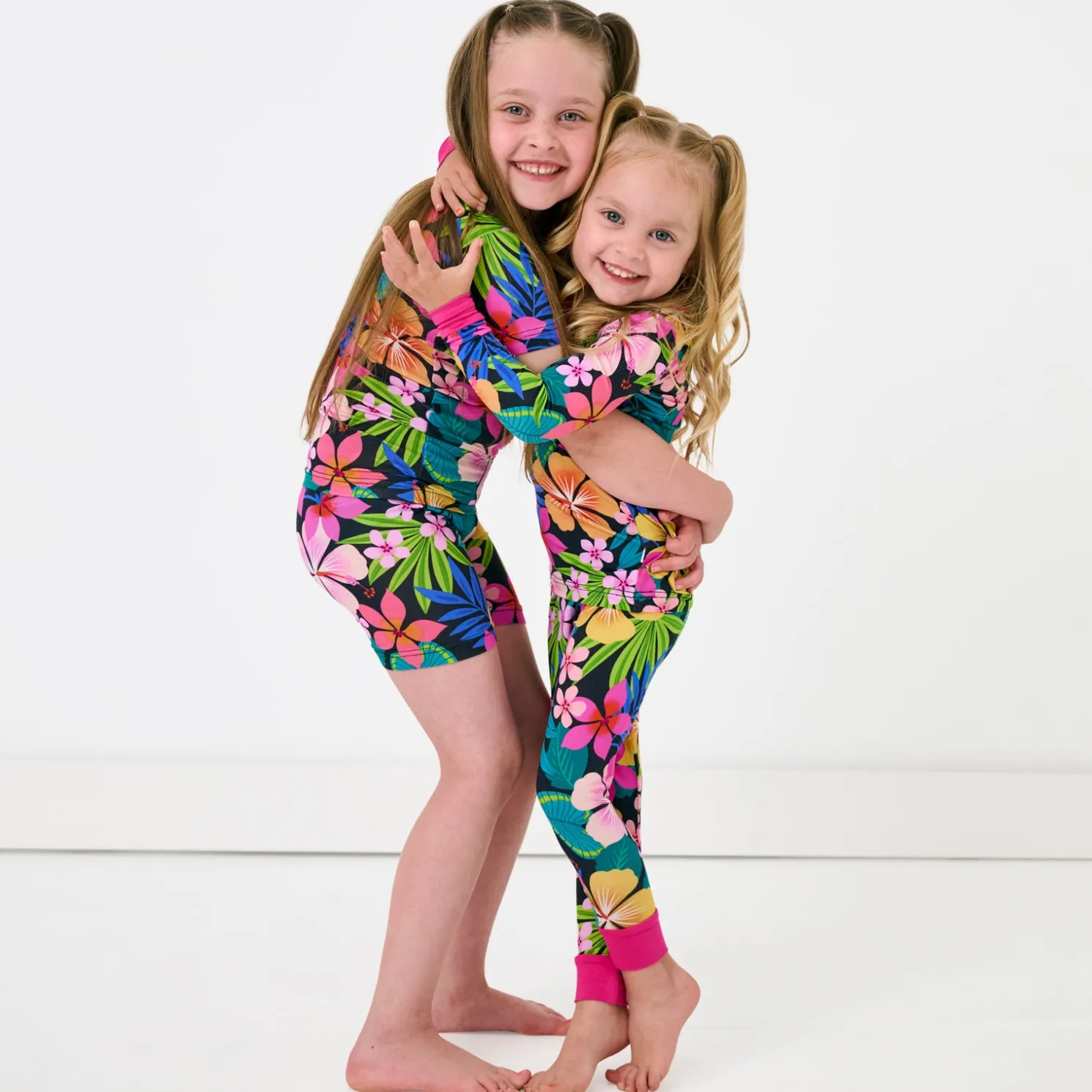 Jungle Blooms Two-Piece Pajama Set