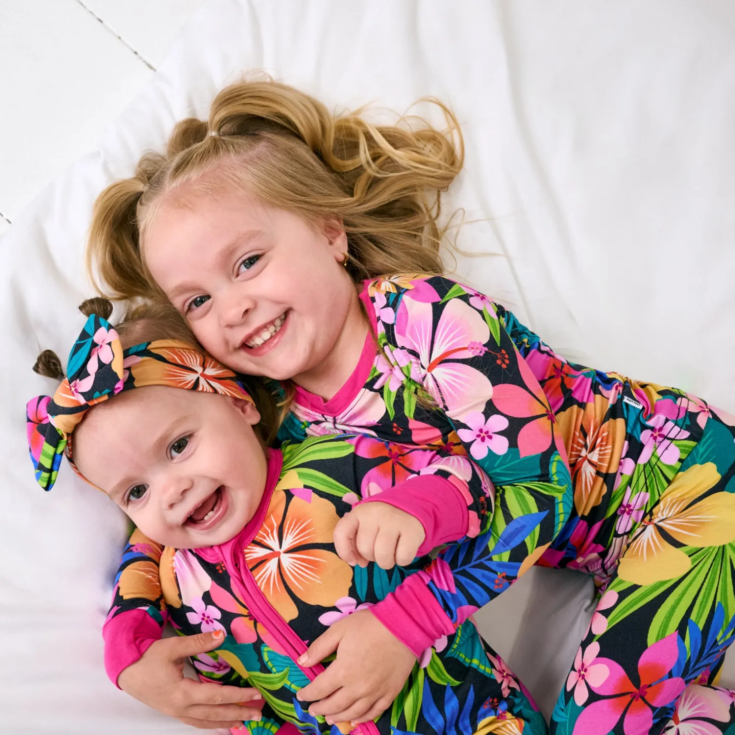 Jungle Blooms Two-Piece Pajama Set