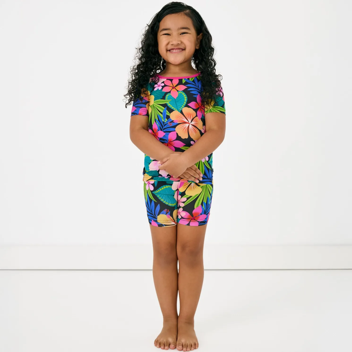 Jungle Blooms Two-Piece Pajama Set