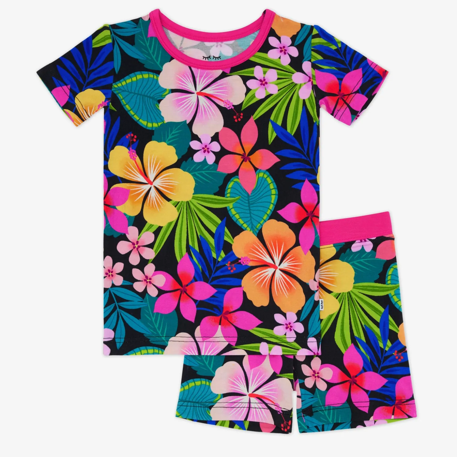 Jungle Blooms Two-Piece Pajama Set