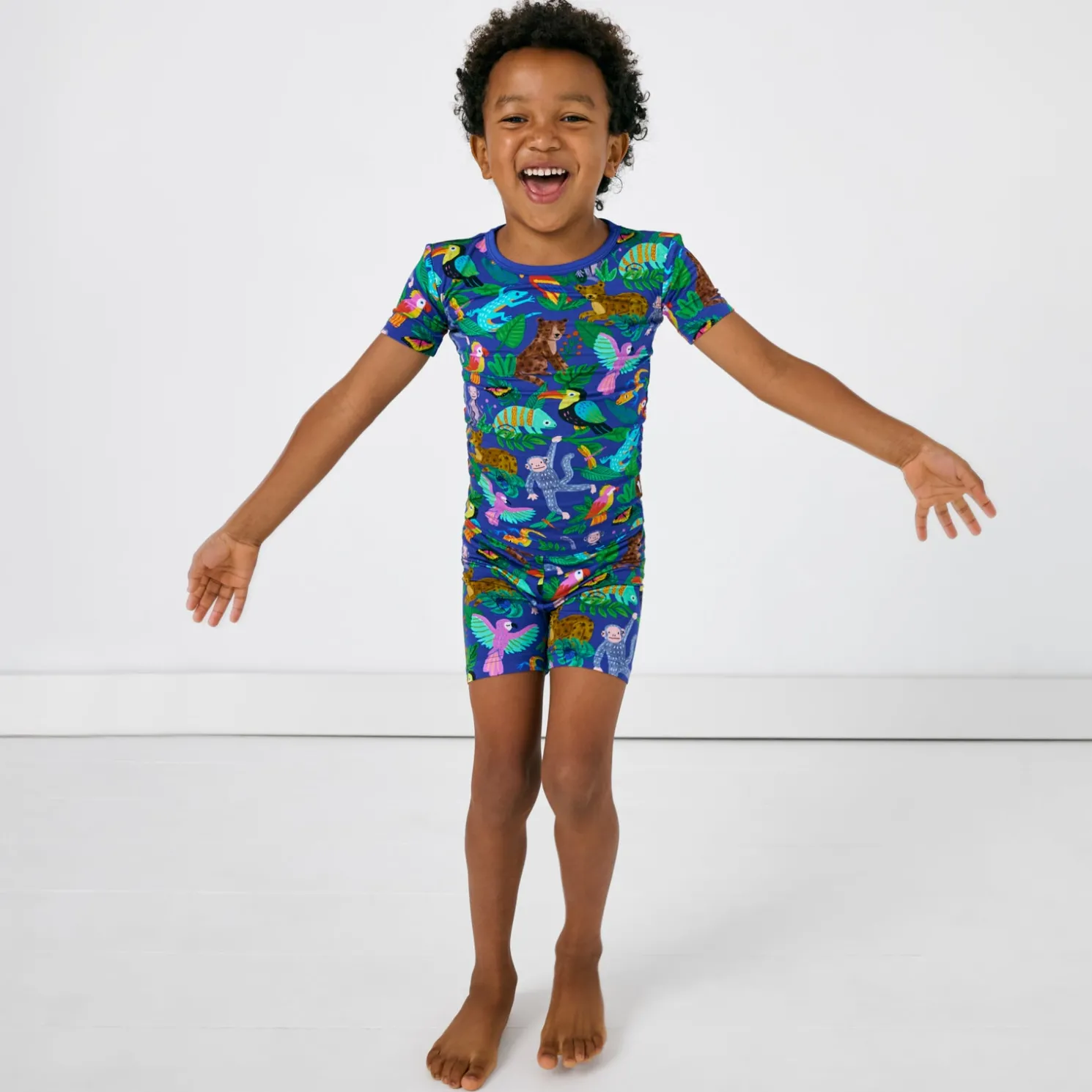 Jungle Jam Two-Piece Pajama Set