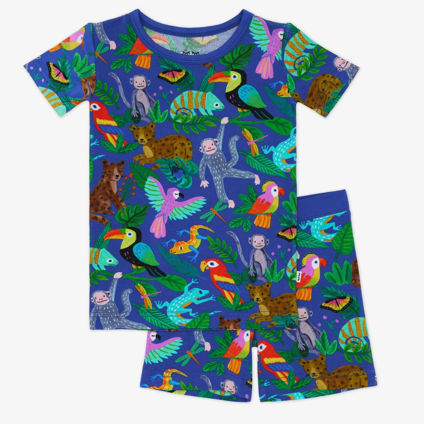 Jungle Jam Two-Piece Pajama Set
