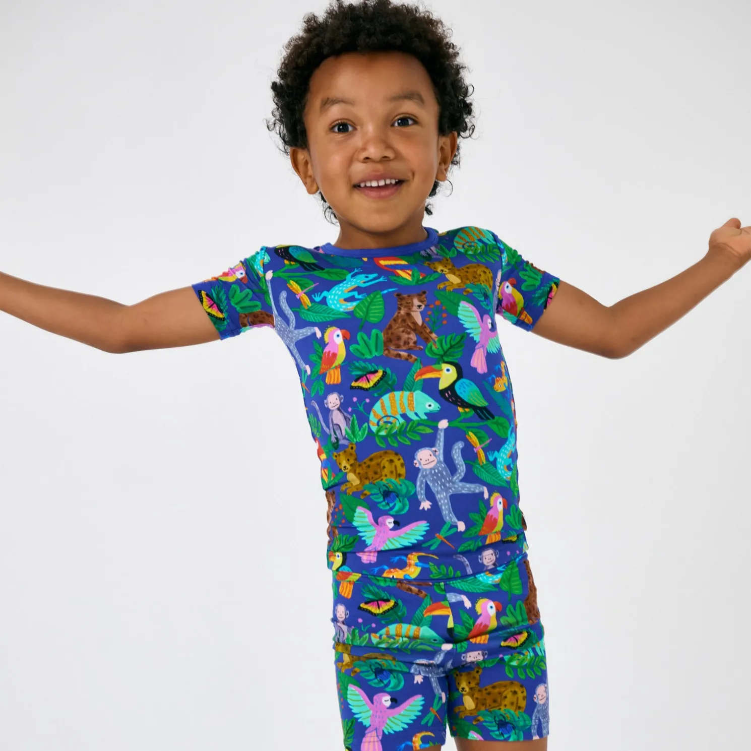 Jungle Jam Two-Piece Pajama Set