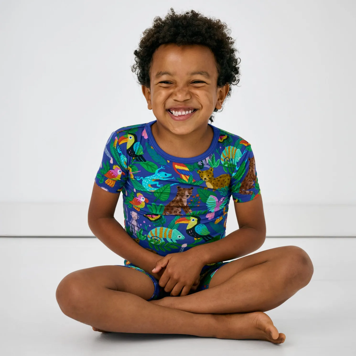 Jungle Jam Two-Piece Pajama Set