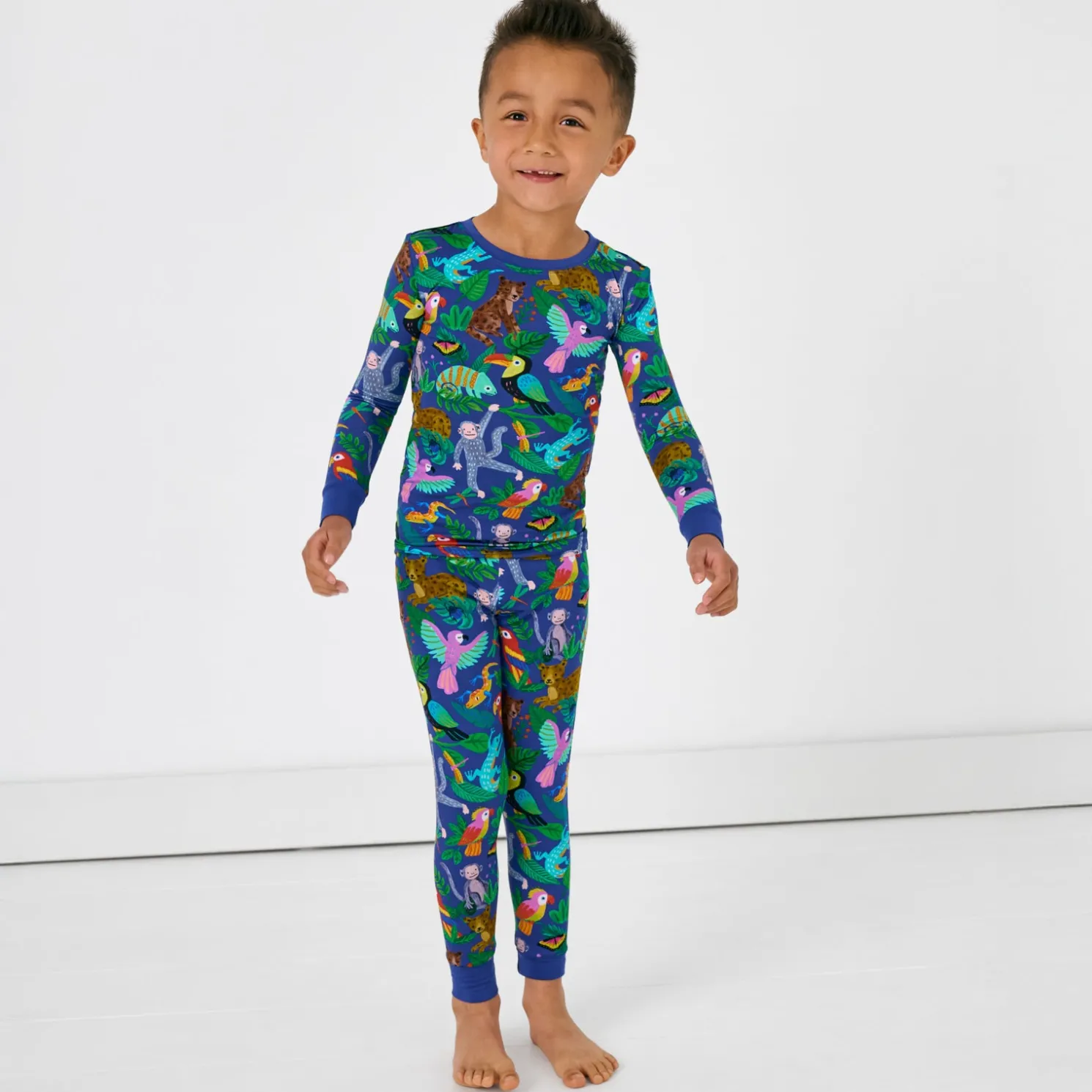 Jungle Jam Two-Piece Pajama Set