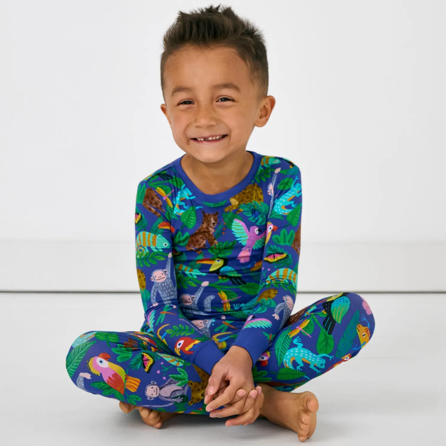 Jungle Jam Two-Piece Pajama Set