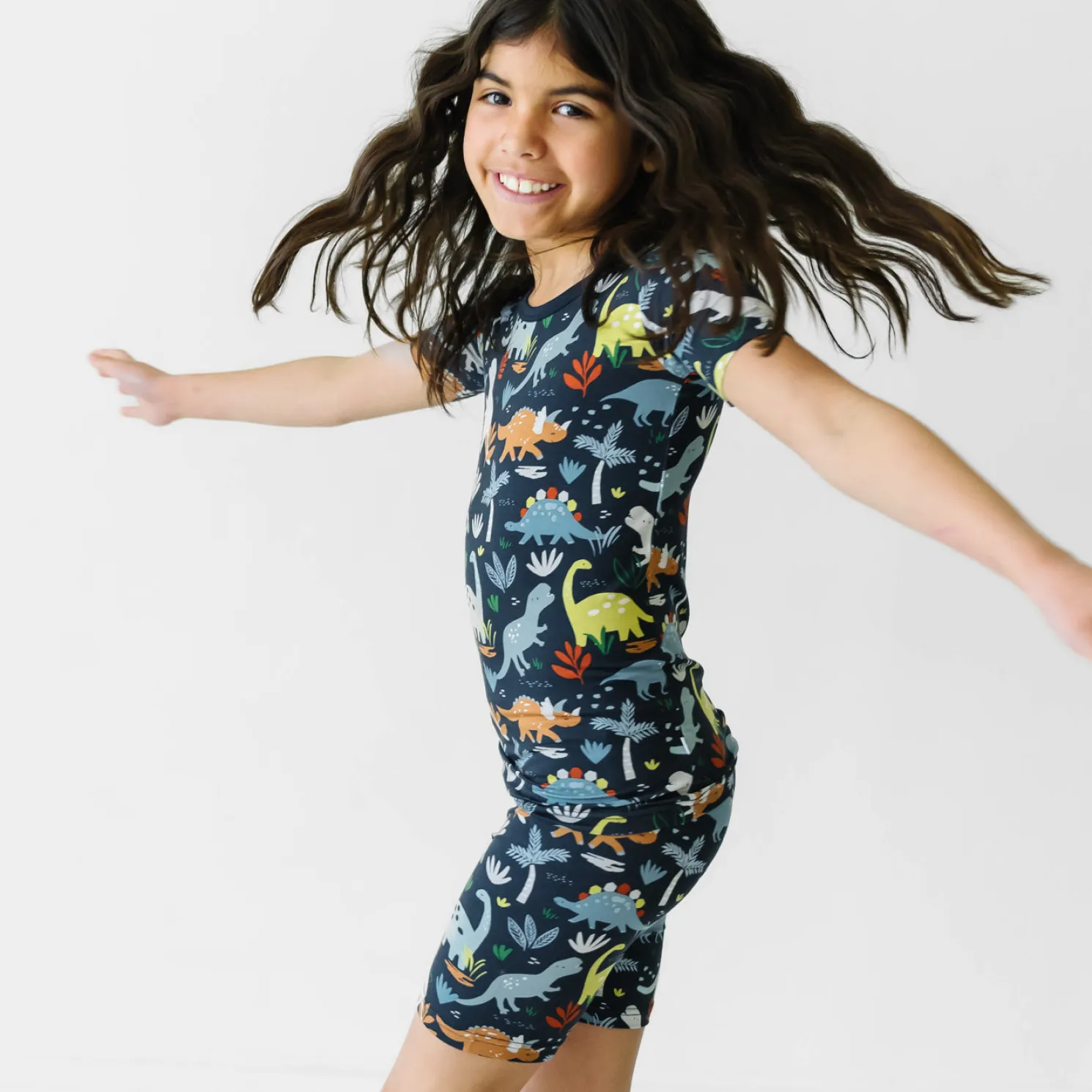 Jurassic Jungle Two-Piece Pajama Set