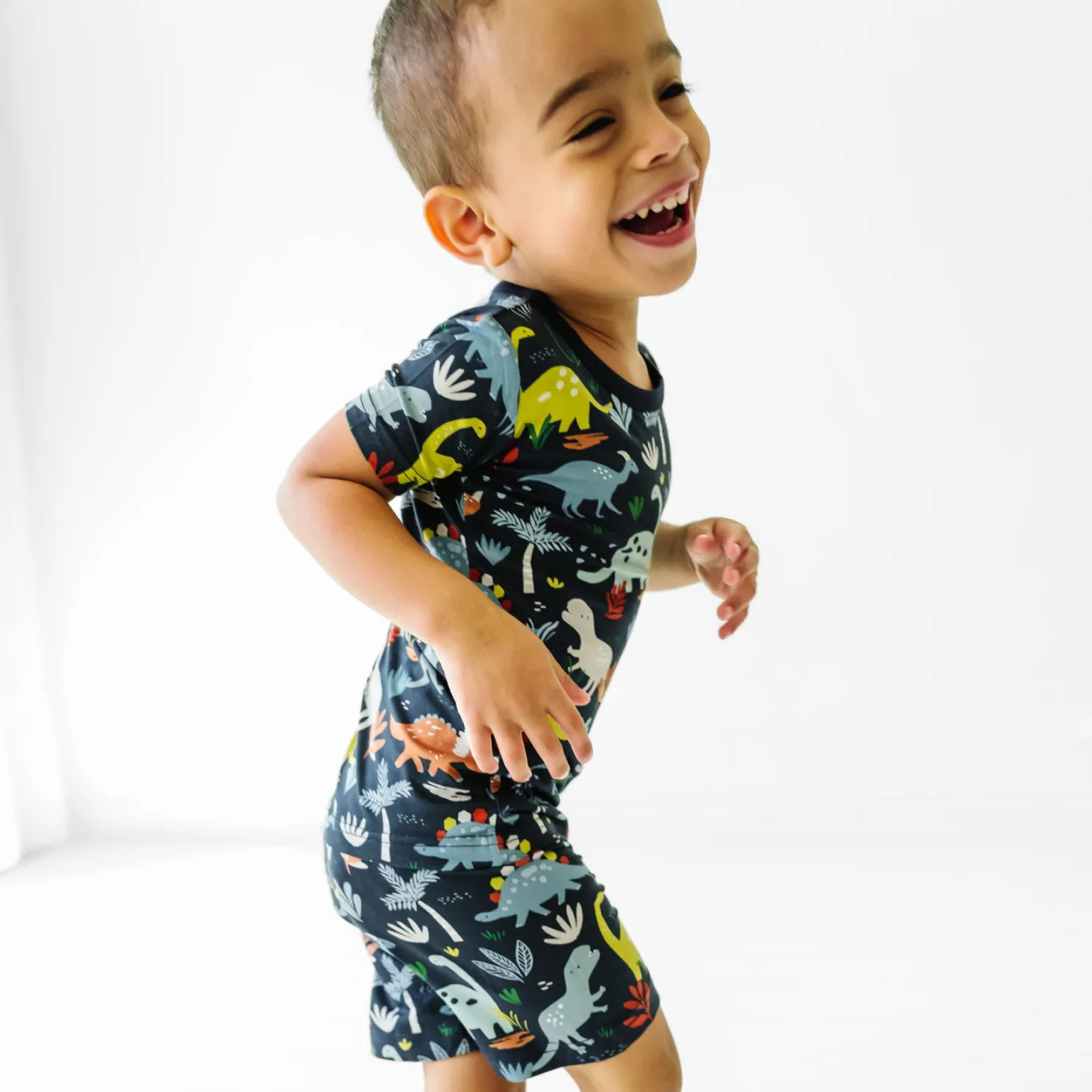 Jurassic Jungle Two-Piece Pajama Set