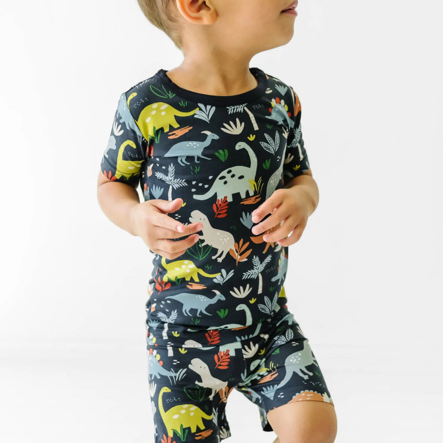 Jurassic Jungle Two-Piece Pajama Set