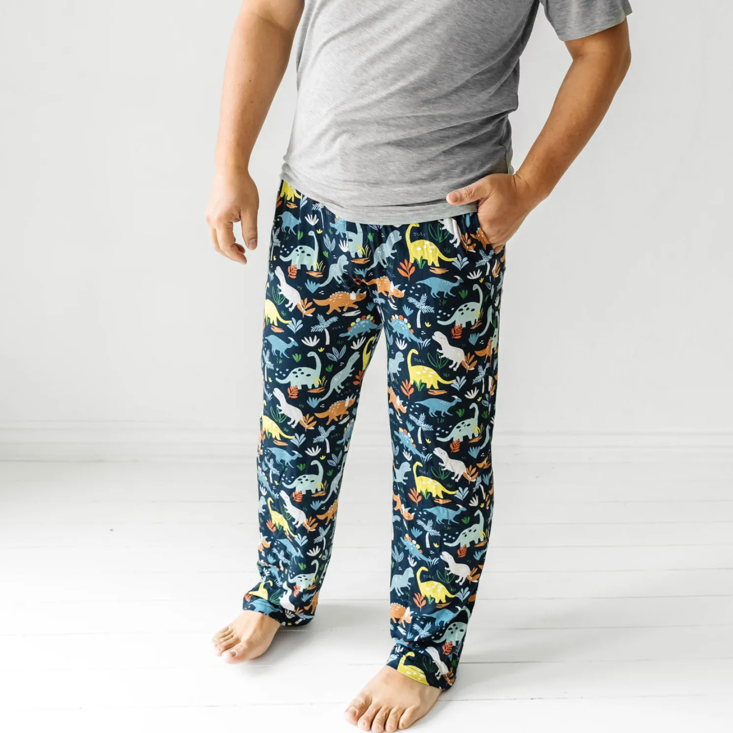Jurassic Jungle Men's Pajama Pants