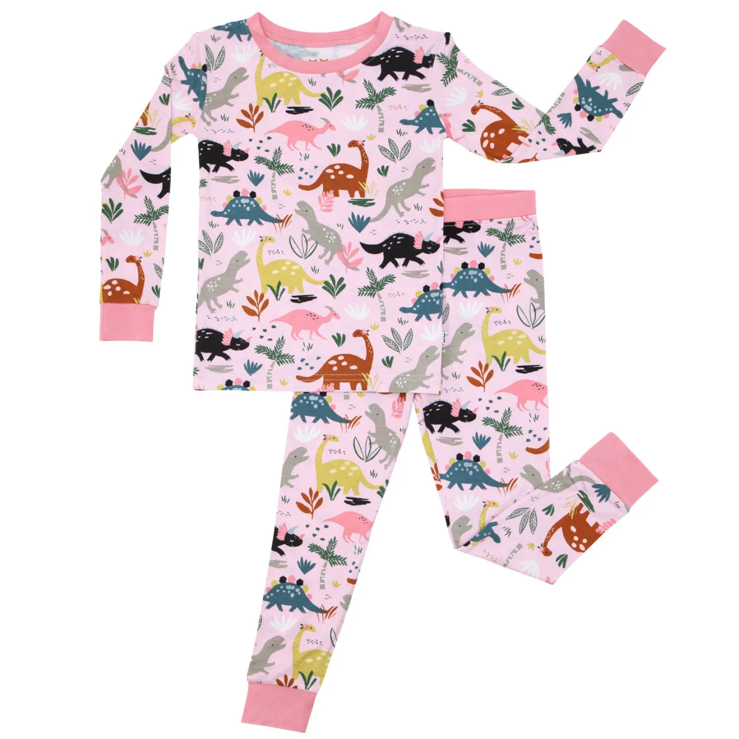 Jurassic Jungle Two-Piece Pajama Set