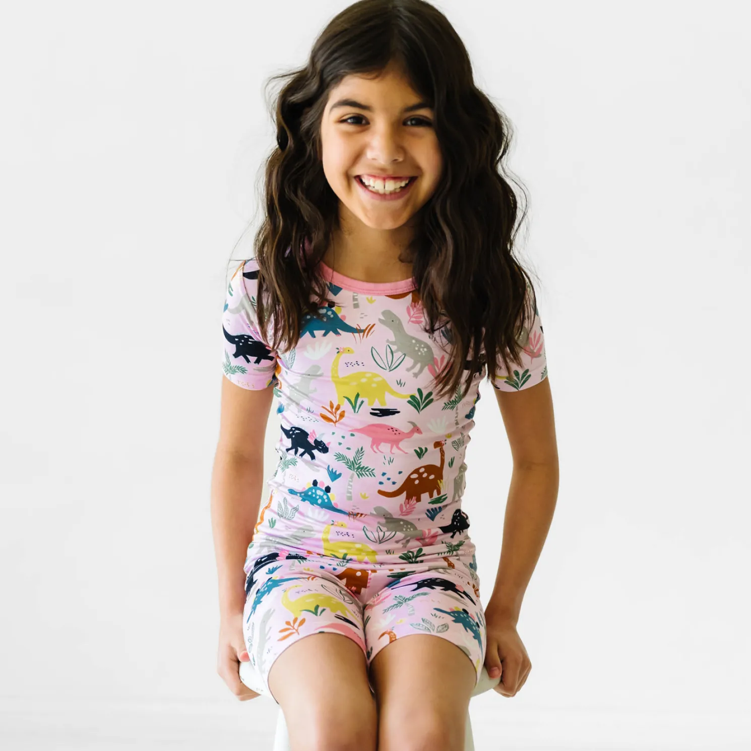 Jurassic Jungle Two-Piece Pajama Set