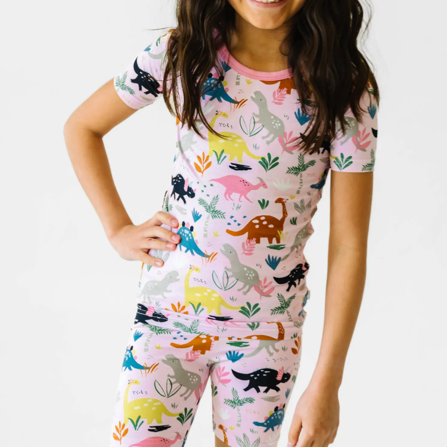 Jurassic Jungle Two-Piece Pajama Set