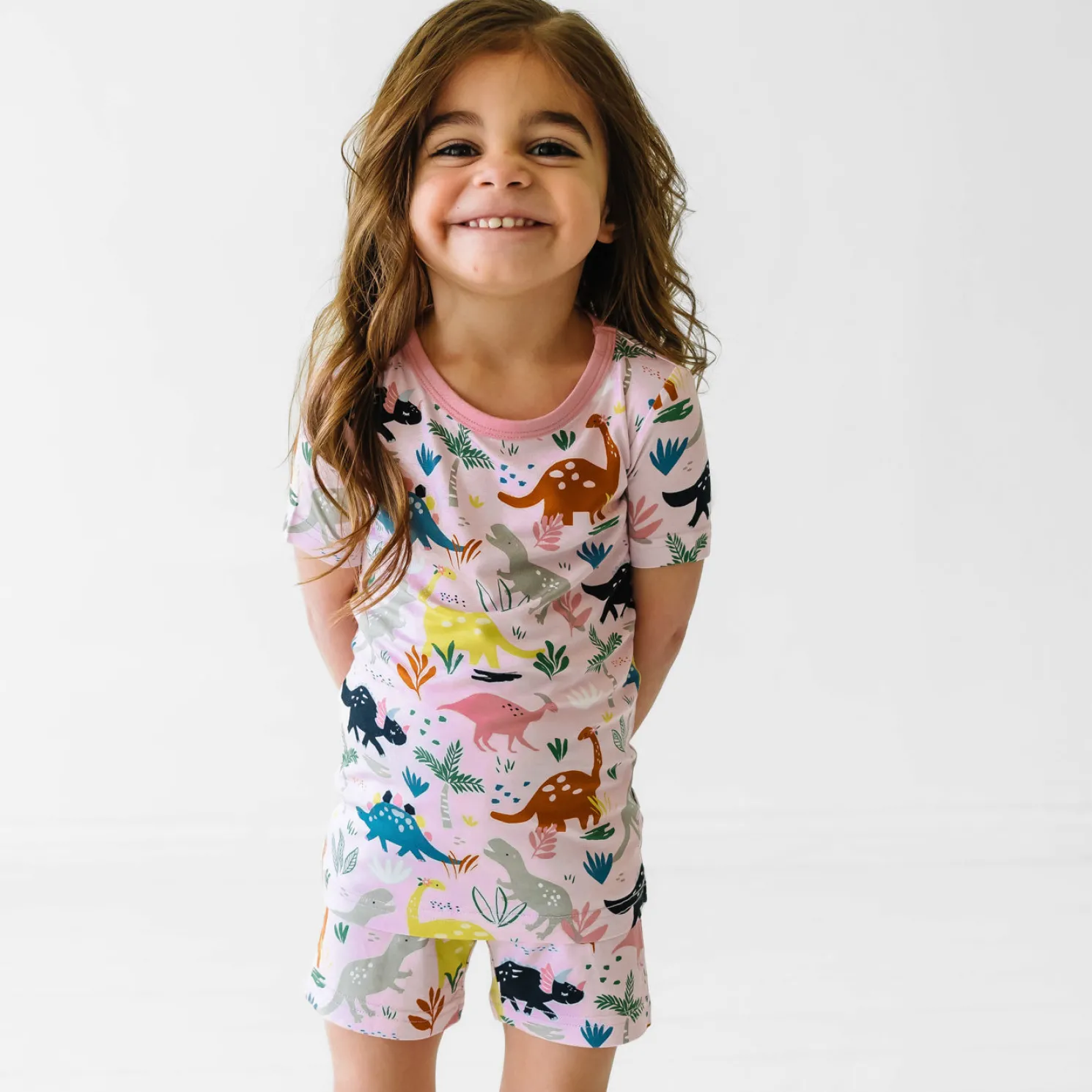 Jurassic Jungle Two-Piece Pajama Set