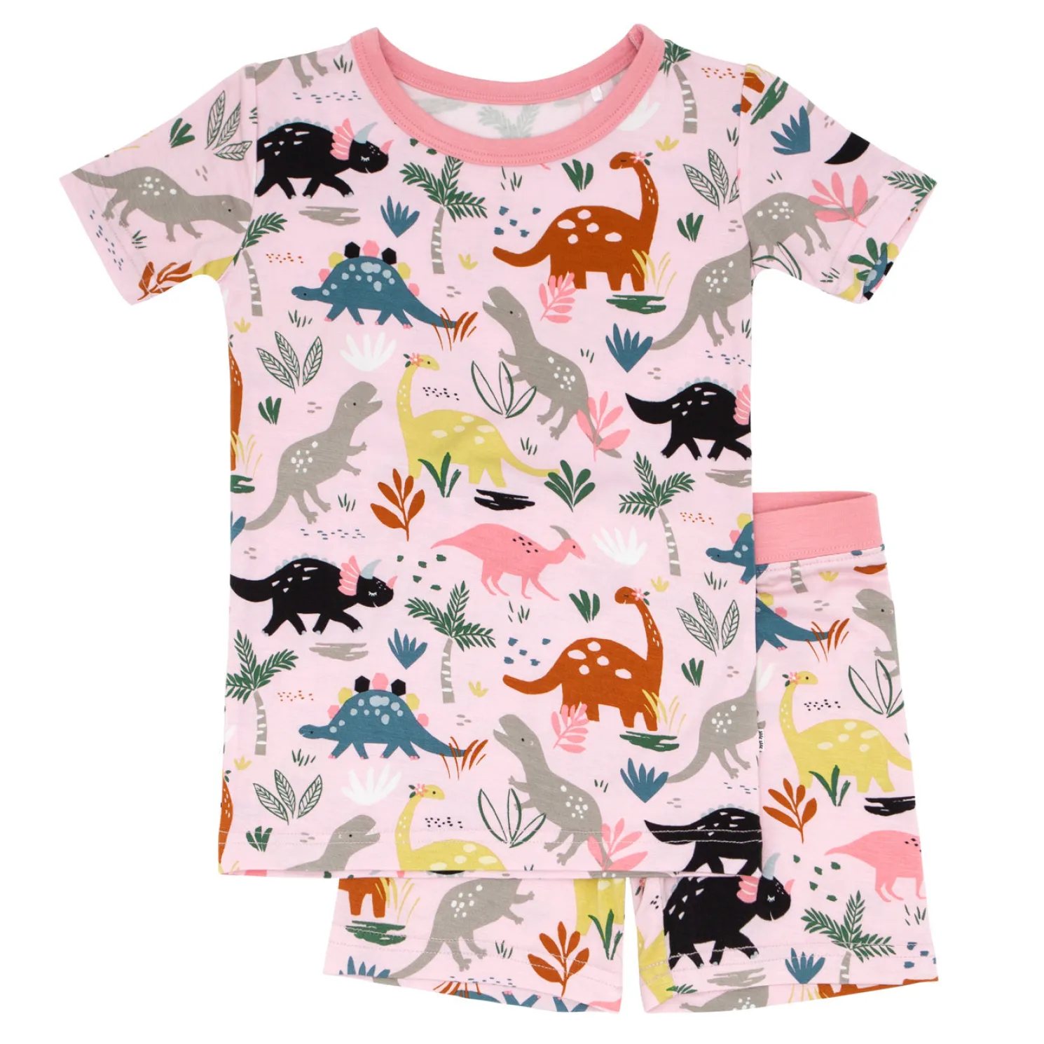 Jurassic Jungle Two-Piece Pajama Set