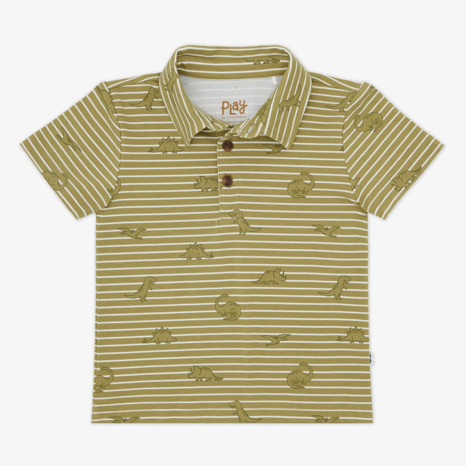 Jurassic Stripes Polo Shirt