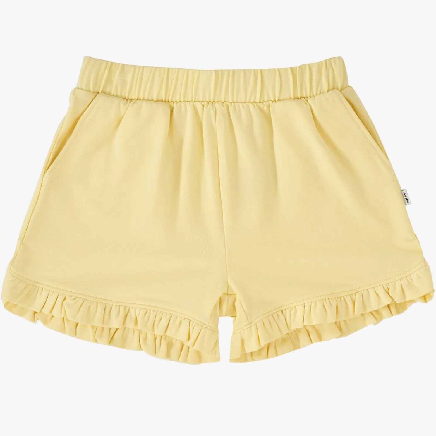 Lemon Twist Ruffle Shorts