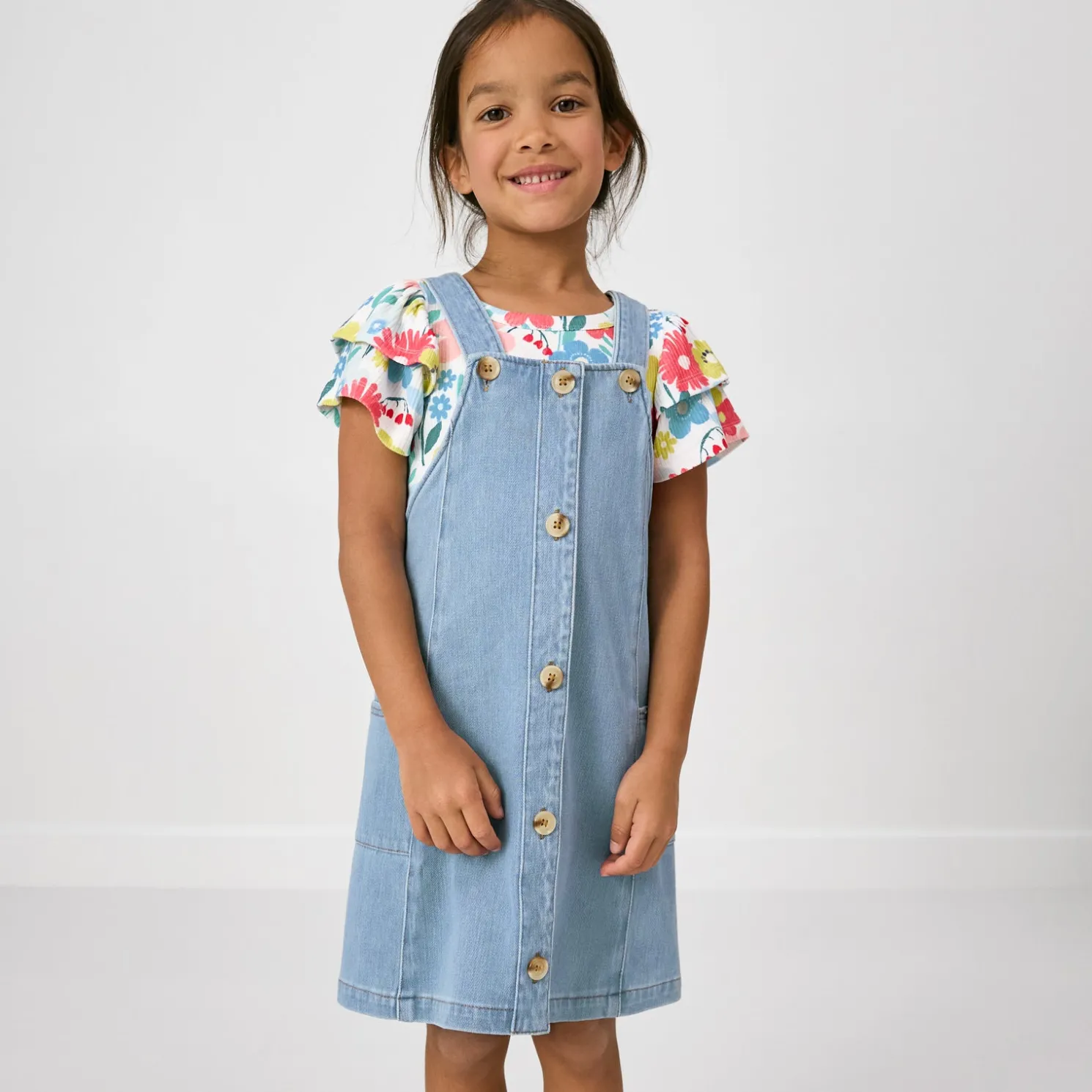 Light Blue Denim Jumper