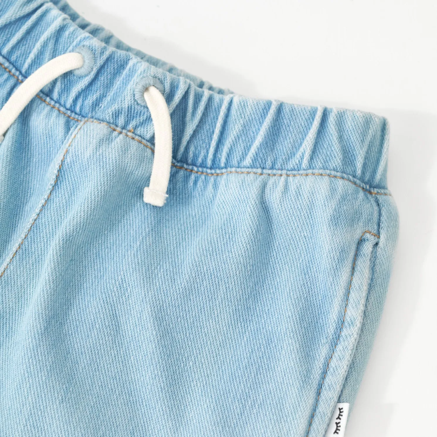 Light Blue Denim Shorts