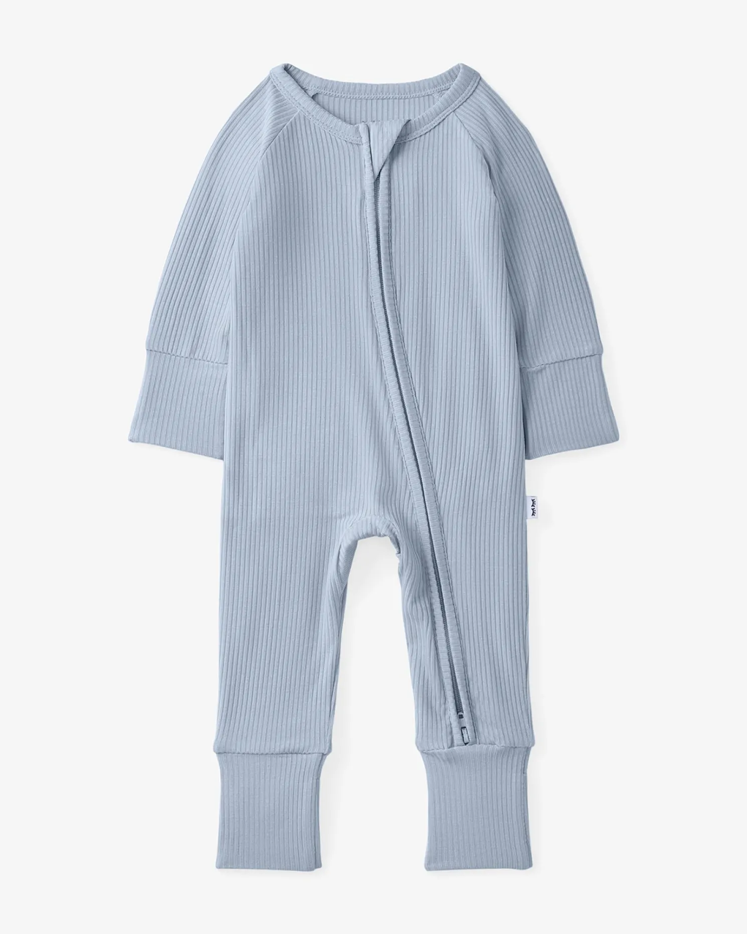 Light Fog Ribbed Zippy