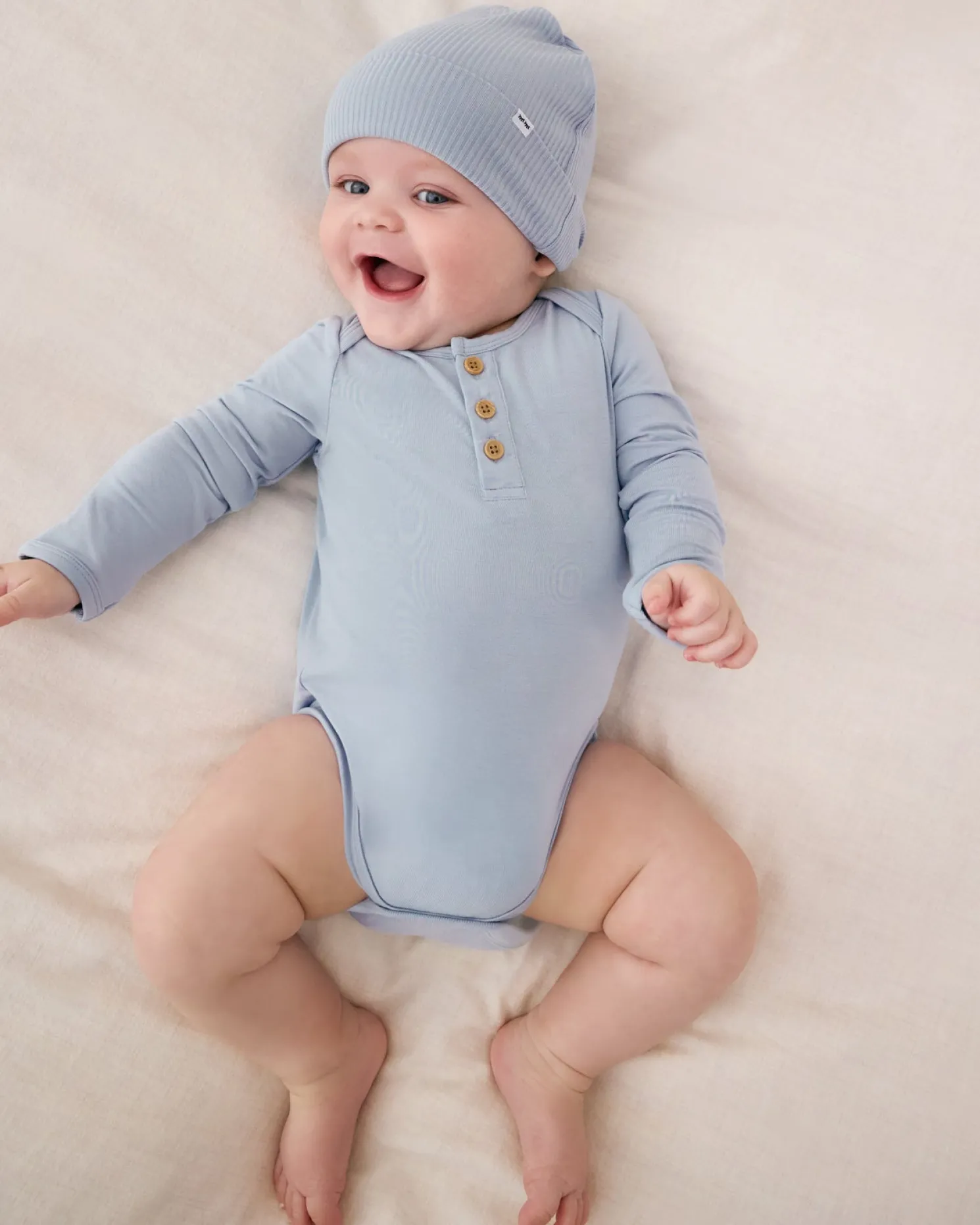 Light Fog Henley Bodysuit