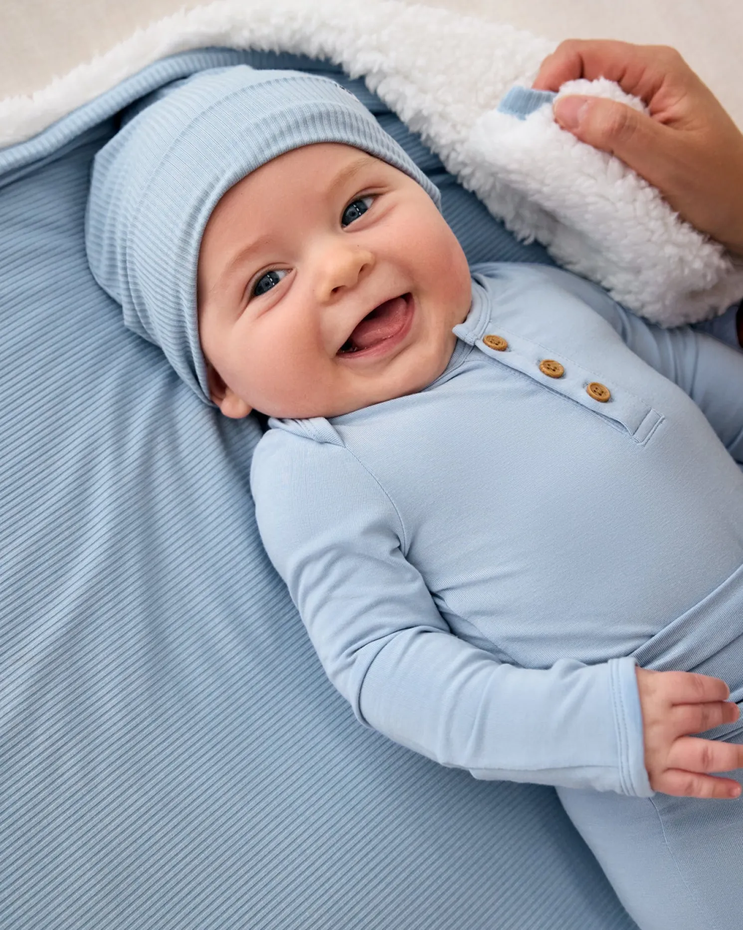 Light Fog Henley Bodysuit