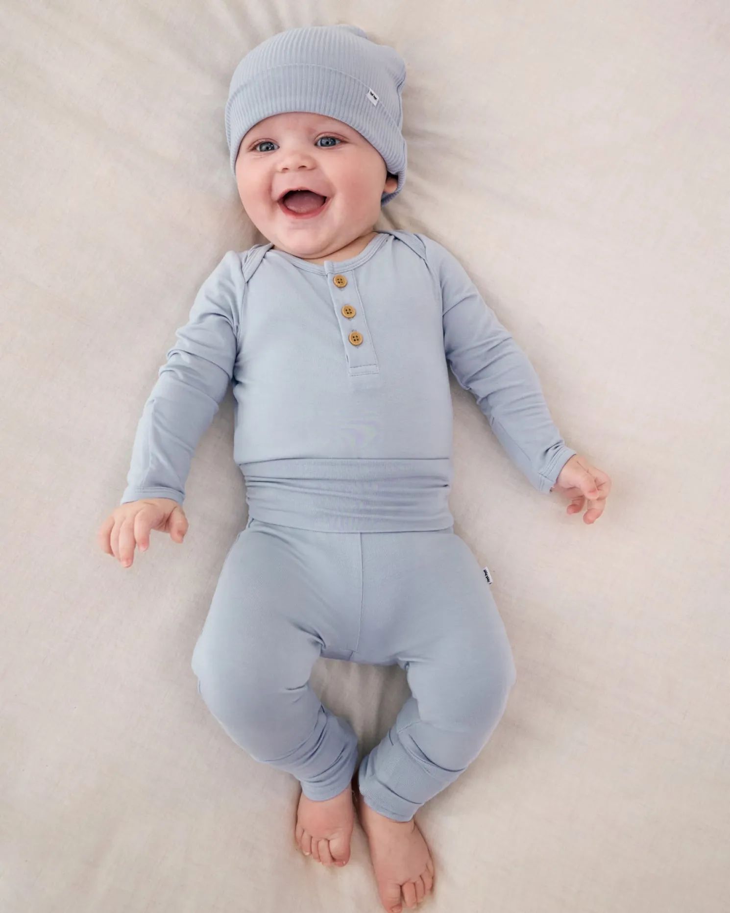 Light Fog Henley Bodysuit