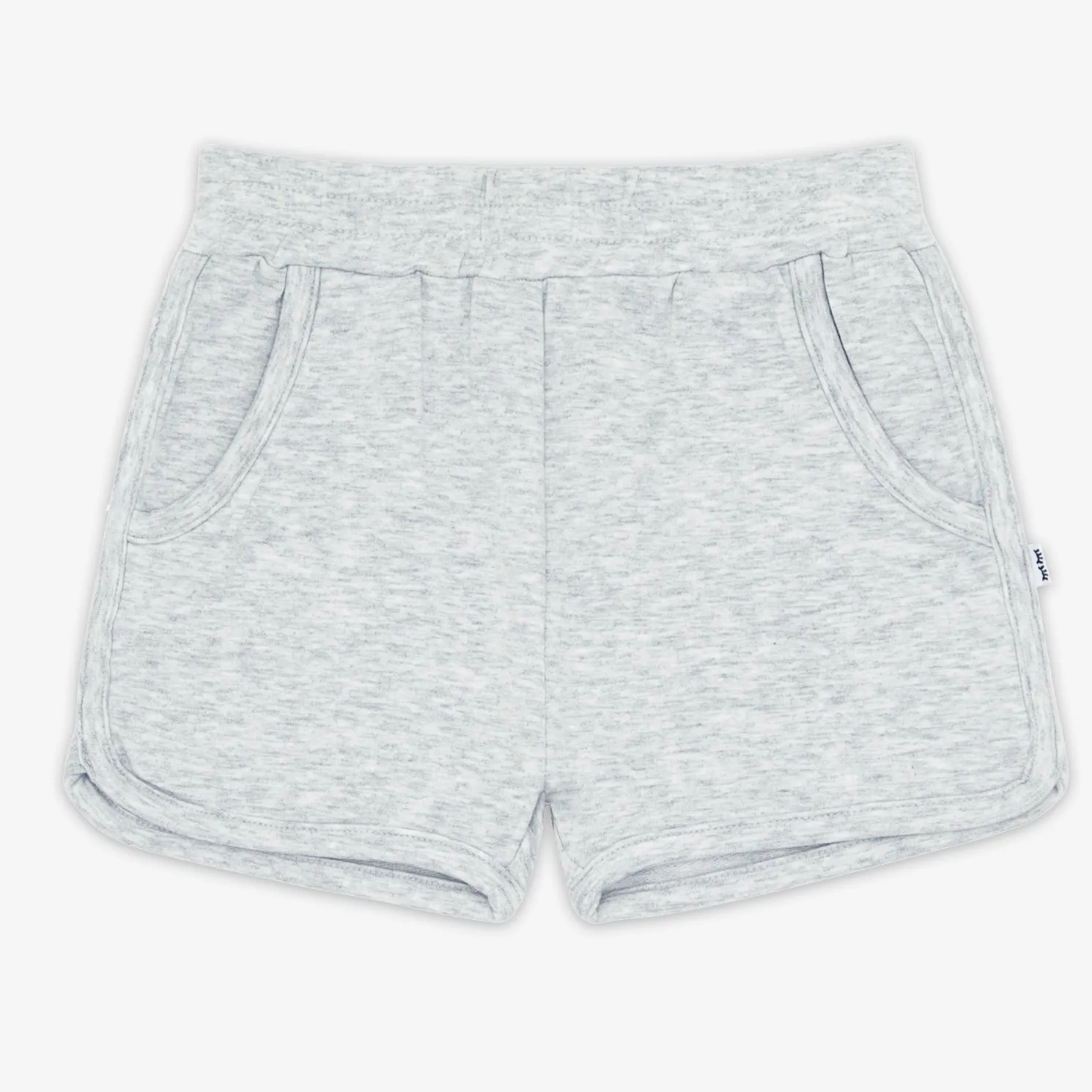 Light Heather Gray Dolphin Shorts