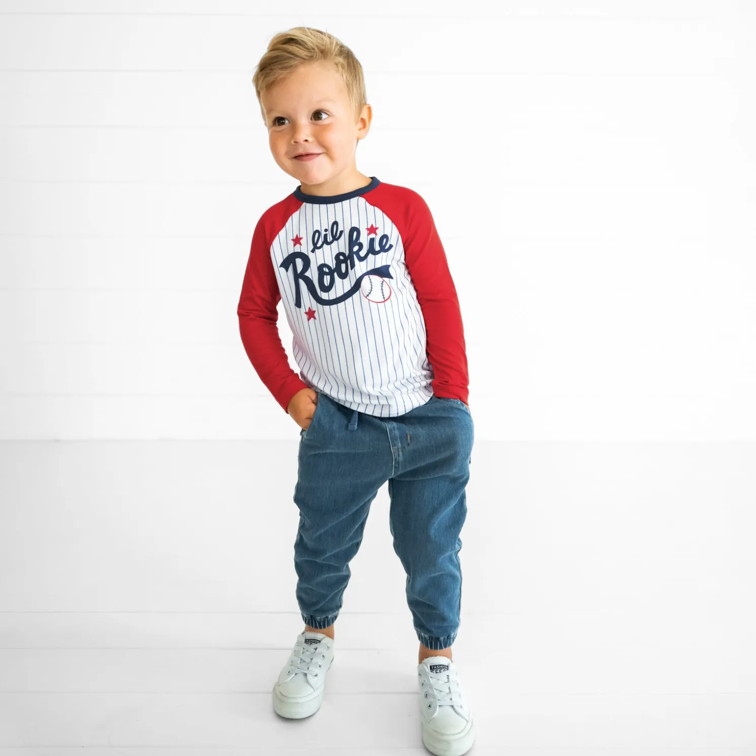 Lil Rookie Raglan Tee